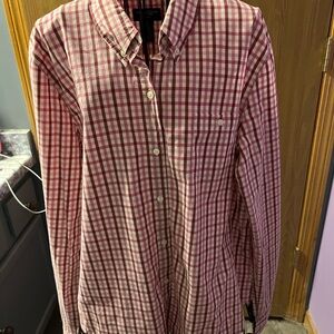 Womens American Eagle Outfitters Plaid Button Down Shirt